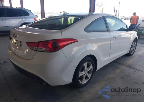 2013 Hyundai Elantra Gs z USA, uszkodzony, nr VIN KMHDH6AE1DU003779